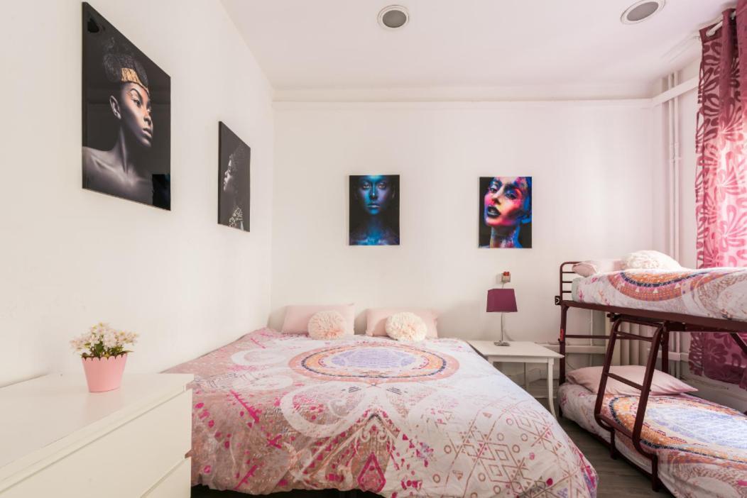 M&F 7 Rooms/7 Bathrooms Over Gran Via Madrid Buitenkant foto